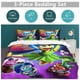 thumbnail image 5 of x175 Inside Out 2 Bed Duvet Cover Microfiber Bedding Sets 3D Printed Lightweight 3 Piece Comforter Sets, 1 Duvet Cover And 2 Pillow Shams for Kids Boys Girls 79"x90" jn175, 5 of 5