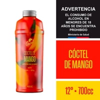 Cóctel Pisco Sour Mango 12° Botella 700 Ml Capel