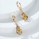 thumbnail image 1 of Women's Elegant Zircon Drop Earrings 18K Gold Plated Ear Jewelry Banquet Dinner Decor For Women Girls, 1 of 3