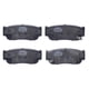 thumbnail image 1 of Juego pastillas freno traseras hyundai elantra 2.0 hd 2007 2011, 1 of 3