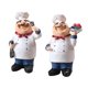 thumbnail image 5 of 2pcs Resina Chef Cocina Decoración Mesa Centro Pieza Estatuilla Hogar Coleccionable, 5 of 5