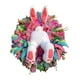 thumbnail image 1 of Linda Pegatina de Pared de Corona de Pascua, Calcomanía de Conejo para Niños Pegatinas Decorativas Autoadhesivas para Decoración de Fiesta de Habitaci Estilo A, 1 of 5