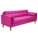thumbnail image 2 of Sofa Retro 3cg Felpa 04 Fucsia, 2 of 6