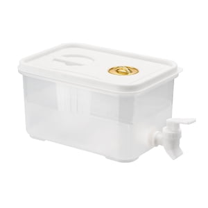 Magideal - Dispensador De Bebidas Frías, Dispensador De Jugos, Para Congelador O Mesa, Hervidor Frío A Prueba De Fugas Con Grifo Para Reuniones, Barbacoas Y Boda 3L