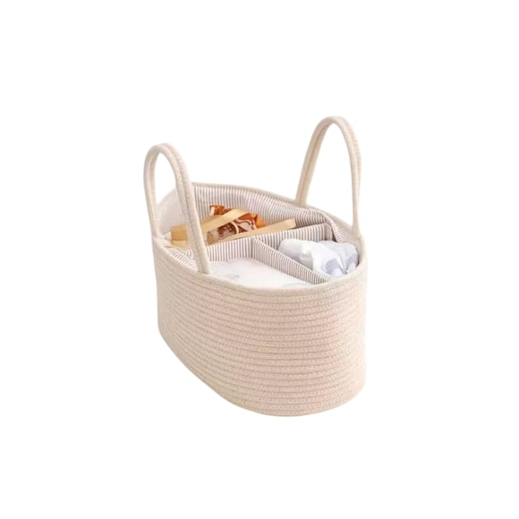 Organizador de Pañales para Bebé | Caddy para Mudador - Beige