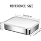 thumbnail image 2 of Xiao Hua Contenedor de Almacenamiento de Alimentos de Acero Inoxidable, Caja bento para Almacenamiento de Alimentos, Tapa de Silicona a Prueba de Fugas, Lavable en Lavavajillas, 3 Piezas, Tamaño, 2 of 4