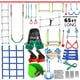 thumbnail image 1 of Carrera De Obstáculos Ninja Warrior 2x20 M Con 10 Accesorios, 1 of 8