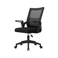 Genérico - Silla De Escritorio Emilia Ergonómica Acolchada Color Negro