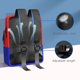 thumbnail image 3 of Mochila de viaje estilosa roja y azul para Switch y Steam Deck, mochila de almacenamiento, 3 of 6