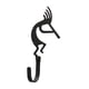 thumbnail image 1 of Wall Hook Village de hierro forjado WH-56-S Kokopelli Silhouette, 1 of 1