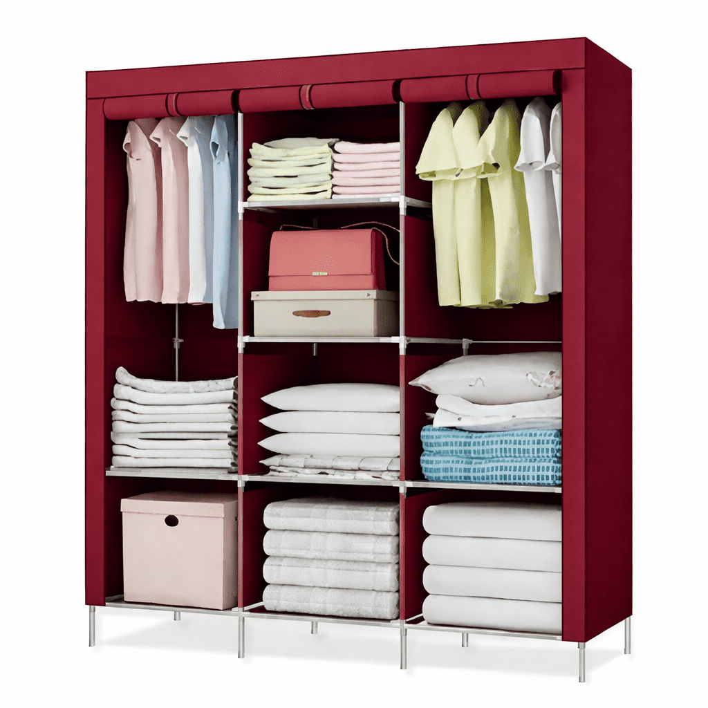 Genérico - Armario Organizador De Closet Ropero Armable Portatil Tela