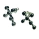 thumbnail image 3 of Aros plata 925 al lóbulo, cruz Ónix, 3 of 3