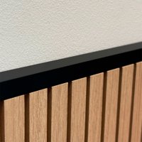 Masisa - Perfil Negro Mate 12 Mm X 10 Mm X 2 5 M