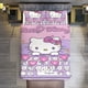 thumbnail image 1 of keyboard Hello Kitty Comforter Twin SizeComforter Set for Kids Girls3Pcs Bedding Set Printed Comforter with 2 PillowcasesDown AlternativeSoft and Lightweight Bed Sheets, 1 of 5