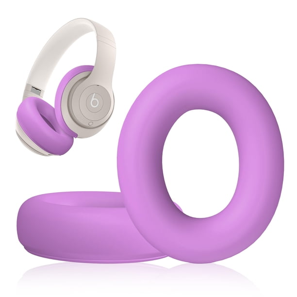 Funda de Silicona DZHAXIE para Studio Pro con Cubierta Morada para Almohadillas de Auriculares