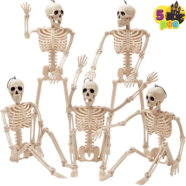 Para Decoración De Esqueletos De Halloween 5 Unidades 40 Cm Con Forma De Esqueleto Articulado