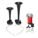 thumbnail image 2 of 178DB 12V Super Loud Dual Trumpet Air Horn Compressor Kit Para El Carro Del Barco Del Coche, 2 of 5