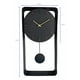thumbnail image 2 of Reloj Pared Con Pendulo Moderno Reloj Mural Blanco, 2 of 3
