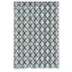 thumbnail image 1 of Cortina de ducha con diseño de celosía marroquí, color gris y negro, con ganchos, tamaño 48 x 72 pulgadas, 1 of 3