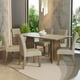 thumbnail image 1 of Juego de Comedor Madesa Madison con 6 Sillas Marrón/Crema/Imperial, 1 of 10