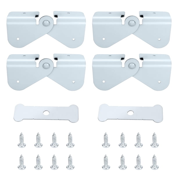 Extensor de bajante para canaleta con bisagras tipo zipper, 2 piezas, acero inoxidable