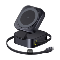 Cargador Magnético Qi2 2 En 1 Baseus Picogo 67W