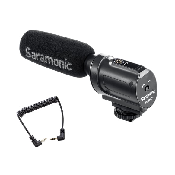 Micrófono Saramonic SR-PMIC1 negro 10,5 cm