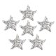 thumbnail image 3 of 6 Piezas De Parches De Estrellas De Diamantes De Imitación Para Planchar En Coser Apliques De Parche Plateado, 3 of 5