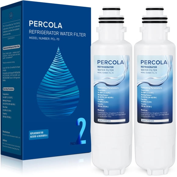 Filtro de agua de reemplazo PERCOLA HX2019FR-A para Hisense