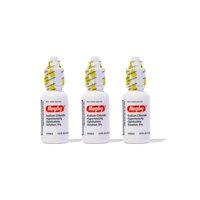 Rugby Laboratories - Solución Para Ojos Rugby, Cloruro De Sodio, Hipertonicidad Al 5%, 15 Ml