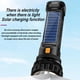 thumbnail image 4 of Linterna E-Shidai Solar/Recargable De 1000 Lúmenes Con Luz Estroboscópica, 4 of 7