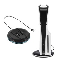 Soporte Vertical Aaronmei Ps5 Slim Rgb Negro