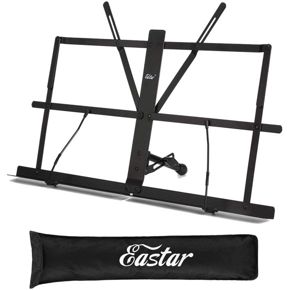 Atril de Mesa Eastar ESMF-3 Plegable Negro