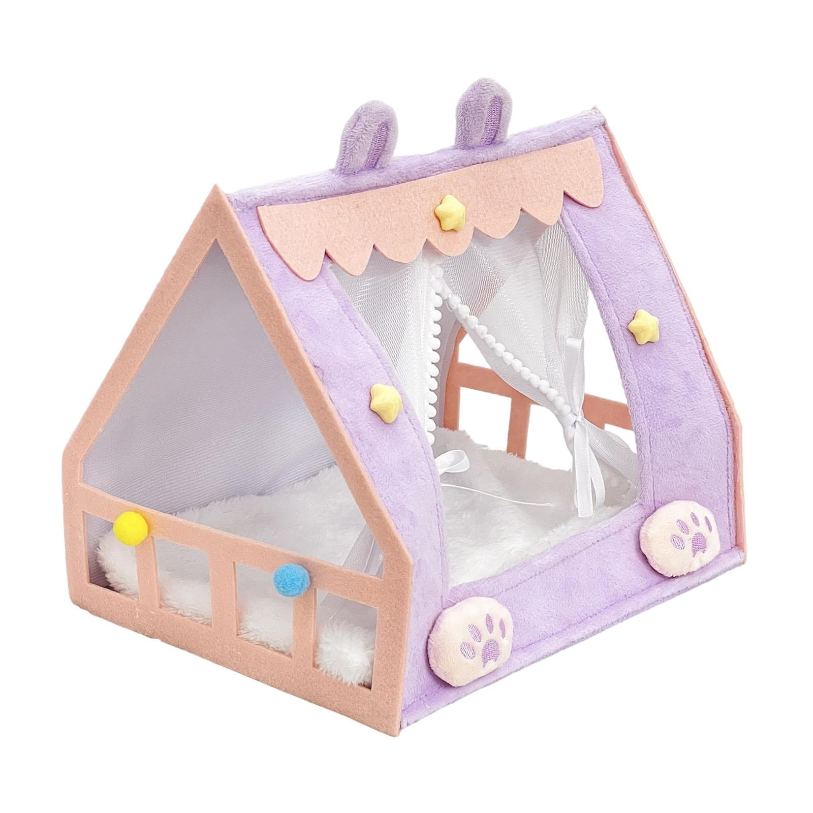 Bothyi - Tienda De Campaña Para Muñecas, Cama, Accesorios Para Casa De Muñecas, Sala De Estar, Hogar, 25 X 19,5 X 20 Cm