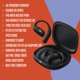 thumbnail image 5 of Auriculares JBL Endurance Zone Open Ear morados impermeables, 5 of 9
