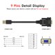 thumbnail image 4 of Adaptador conversor hembra de cable serie USB a RS232 DB9, 4 of 9