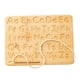 thumbnail image 2 of Tablero De Práctica De Letras De Madera Con Bolígrafo, Tablero De Ejercicio De Doble Cara Para Niños, 2 of 5