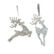 thumbnail image 4 of Adornos Navideños Acrílicos Transparentes Para árbol De Navidad, Decoración Para Celebraciones En Casa, 2 Alces, 4 of 5