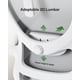 thumbnail image 3 of Silla De Oficina Ergonómica Con Respaldo Alto De Malla Con Soporte Lumbar, 3 of 7