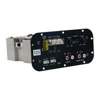 Magideal - Placa Amplificadora De Potencia Control De Subwoofer Conectar Al Teléfono Silenciosamente Alta Potencia 12V Módulo De Estabilización Hifi Estéreo Para