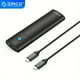 thumbnail image 1 of ORICO M2 SSD Enclosure NVMe 10Gbps PCIe SSD Box For M.2 NVMe NGFF SATA SSD Disk Tool Free M.2 SSD Case Built-in Metal Heat Sink, 1 of 2