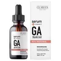 Sérum Facial Clara'S New York Ácido Glicólico 30 Ml Con Vitamina E