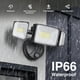 thumbnail image 5 of Iluminación exterior Onforu 100W Dusk to Dawn 11000LM LED negra, 5 of 9