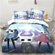 thumbnail image 1 of Cartoon Bedding Set Genshin Impact Game Duvet Cover Set Comforter Bed Linen For Boy Decor Bedclothes00x200 Bed Sheets, 1 of 5