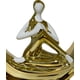 thumbnail image 2 of Figura Decorativa Mujer Estatua Adorno Postura Yoga Jhn, 2 of 3