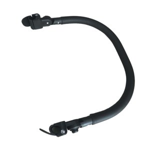 Magideal - Reposabrazos Para Cochecito De Bebé, Barras Delanteras Protectoras, Universal, Desmontable, Barra De Seguridad, Mango Para Cochecito De Bebé, Accesori , Cuero Sintético Piel Sintética