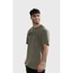 thumbnail image 2 of Polera Orgánica Acid-Wash Rectangular Logo Verde Hombre Falcone, 2 of 3