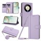 thumbnail image 1 of Honor X9B/Magic 6 Lite Funda Billetera con Cierre Magnético, Morado Claro, 1 of 6