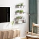 thumbnail image 4 of Repisa Flotantes De Madera Modernas X3 Con Reja Pino Nano0075, 4 of 8