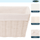thumbnail image 4 of Canasto Cesta Organizadora Carry All Estilo Ratán Decorativo, 4 of 5